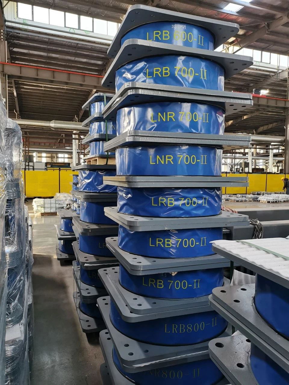 Linear Natural Rubber Seismic Isolation Bearing(LNR)